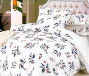 BHommes AMH-101 Luxury Double Size BedSheet Quilt Cover & Pillow Cover 6pcs