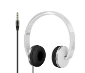 Promate Swing Dynamic On-Ear Stereo Headset with Hi-Fi Sound,White