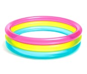 Intex ZX-57104 86 x 25CM Inflatable Rainbow Round Shape Baby Pool