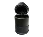 Car Cup Holder Ashtray Waste Bin - Black
