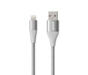 Anker A8452 Powerline II Plus Lightning Cable 3 ft Sliver