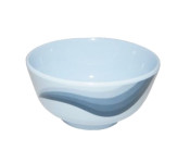 Royalford RF8068 3.5-inch Melamine Ware Super Rays Round Bowl - Blue