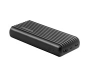 Promate TITAN-20C 20000mAh High-Capacity Power Bank with 3.1A Dual USB Output - Black