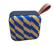 T5 Portable Wireless Rechargeable Bluetooth Speaker - Blue and Yellow