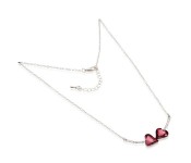 Stainless steel Forever Love Necklace 33068 Silver