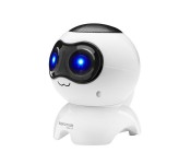 Promate Marvin Multi-Function Wireless Stereo Speaker with LED Light - White