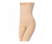 Taqdeer 8819 High Waist Body Shaper Panties - Beige - XXXL