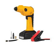 Promate PATROL-PRO.UK 250A/12V Emergency Jump Starter with Portable Electronic Air Compressor - Orange