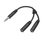 Promate Auxkit Premium 3-in-1 Auxiliary Cable Kit - Black