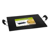 Royalford RF7462 Flat Square Tawa - Black