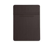 Promate Aurapad-2 3 in 1 Wireless Charger Mouse Pad with Phone Stand - Brown