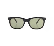 Mont Blanc MB 507S 01N Aviator Black & Havana Frame and Green Mirrored Sunglasses for Men