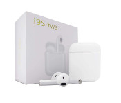 i9S-TWS Bluetooth 5.0 Wireless Air Pods with Mic - White
