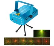 6 in 1 Portable Mini Laser Stage Light Projector for Disco Party with 150mw - Blue  - Similar Product Imag - ID 9781