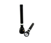 Geepas 242mm GFL4637 2-in-1 Rechargeable Led Flashlight - Black