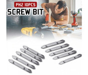 Offal PH2 10 Piece Professional Screw Bit Tools Image