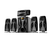 iSonic IS 470 5.1 Channel Sound System - Black