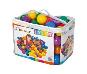 Intex ZX-49600 100 Pieces Colored Plastic Fun Balls