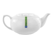 RoyalFord RF8016 Porcelain Ware Magnesia Tea Pot - White