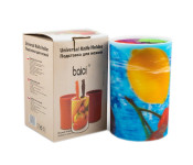 Round Knife Holder with Internal Sponge DD11042 Multicolor
