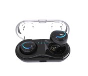 TWS Mini Twin Bluetooth Stereo Earbud with Charging Box Q13S Black