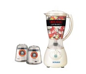 Sonashi SB-133 3-in-1 Stand Blender with Unbreakable Jar & Mill - Beige