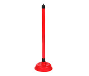 Delcasa DC1298 Plunger - Red
