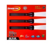 Strong Lite SRL75LED 3-in-1 Rechargeable LED Flash Light - Black