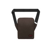 Promate Quire 10 inch Compact Tablet Messenger Bag, Brown