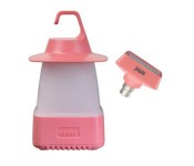 Sanford SF6155CLRLED 2 in 1 Combo Rechargeable Camping Light and LED Bulb - Pink