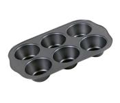 Royalford RF7043 6 Cup Jumbo Muffin Pan - Black  - Similar Product Imag - ID 2568