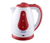 Sonashi SKT-1801 1.8 Litre Cordless Kettle 1.8 Litre - Red & White