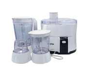 Geepas GSB9890 4-in-1 600 Watts Food Processor - Black