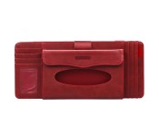 Promate CarCaddy 4-in-1 Multifunctional Car Sun Visor Organizer - Red