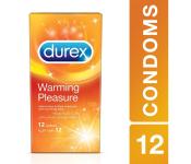 Durex Condoms 12 Pcs - Warming Pleasure 
