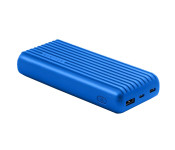 Promate TITAN-20C 20000mAh High-Capacity Power Bank with 3.1A Dual USB Output - Blue