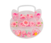 Kids Hair Band and Clips DJ13452 Pink