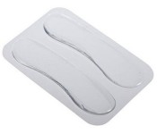 Silicon Pad for Shoe Heel Support SPH1 Transparent  - Similar Product Imag - ID 16421