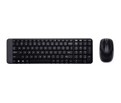 Logitech 920-003161 MK220 Wireless Keyboard & Mouse Combo - English, Black