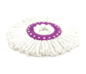 Royalford RF8883 Universal Spin Easy Mop Head - White