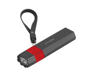 Promate BUDDY-52 5200mAh Power Bank with Emergency SOS Beam - Black