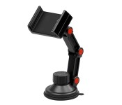Promate RiseMount Multi-Level Car Mount Holder for Mobile Phone with 360 Degree Rotatable - Black