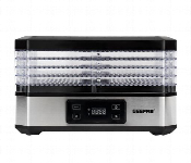 Geepas Gfd63013N Digital Food Dehydrator 500W 5 Tier Black And Silver  - Similar Product Imag - ID 7147702