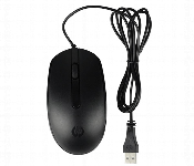 HP M10 Wired Optical USB Mouse Front View - ID 129154