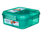 Sistema 1250 ML Bento Cube Lunch Box Minty Teal  - Similar Product Imag - ID 138871