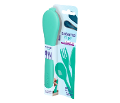 Sistema Cutlery Set To Go Minty Teal 1918  - Similar Product Imag - ID 138891