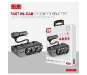 Earldom CS4 120w fast in car charger splitter  - Similar Product Imag - ID 138988