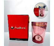 Audionic Pen Holder with Clock Red  - Similar Product Imag - ID 139188