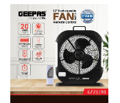 Geepas Rechargeable Fan with Remote Control GF21190  - Similar Product Imag - ID 139374