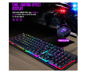 Thunder Wolf TF200 Gaming Wired USB Keyboard And Mouse Set  - Similar Product Imag - ID 139460